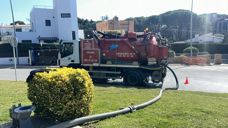 Neteja d'un pou de bombament